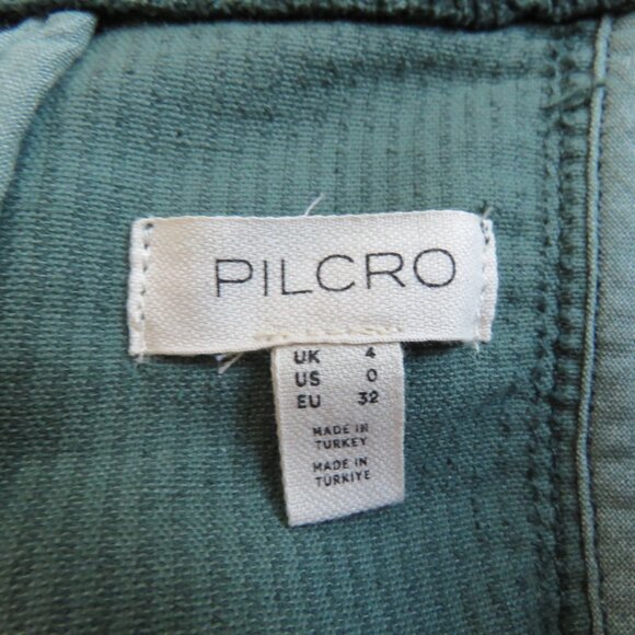 ANTHROPOLOGIE PILCRO The Skipper Strapless Corduroy Crop Wide-Leg Jumpsuit NWT - Picture 14 of 15